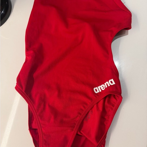 Arena Women's Red One Piece Swimsuit - Picture 1 of 3